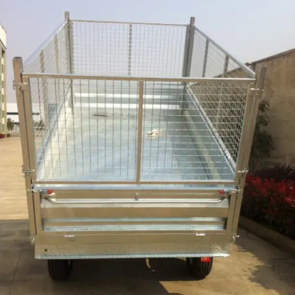 Galvanized Box 12x5 Full Welded Tilt Trailer