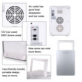 20L Portable Car Refrigerator Mini Freezer DC 12V-AC 220V Refrigeration 3-65 Degree Single Core Cooler for Home Office Car Use