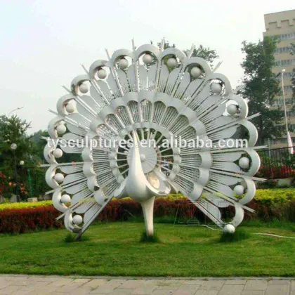 High quality custom 304 316 materials stainless steel sculpture