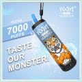 R &amp; M Monster 7000 Puffs Semua Peranti Rasa