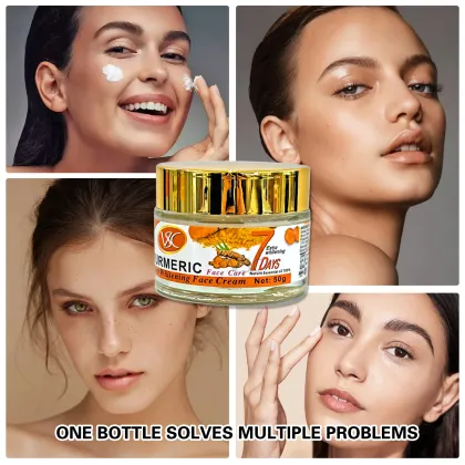 50G Super Whitening Turmeric Face Cream for Skin Brightening and Spot Removal