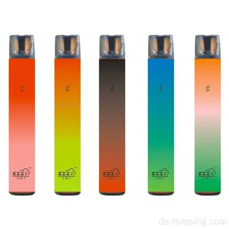 Großhandel 2000 Puffs Ezzy 2 in 1 Vape