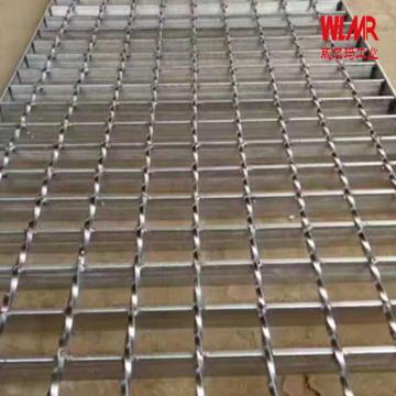 Rejilla de acero inoxidable soldada a presión