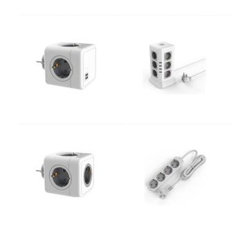 Hot Sales: European Standard Power Bank with Socket and DC Fast EV Charger Connector - Porodo Power Socket Strip 4 USB