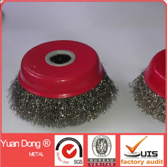 Corrugated industrial metal brush wire (cooper and stainless steel)