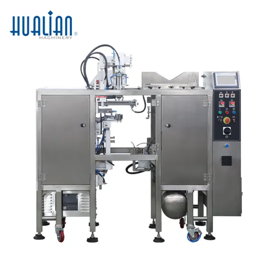 Hualian Premade Rotary Doypack Stand Up Zipper Bag Packing Machine GDD-1-300