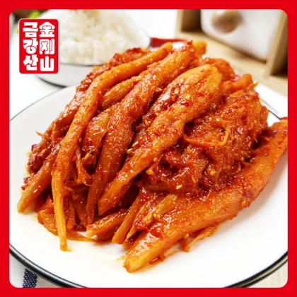 Spicy Adenophora stricta Kimchi