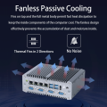 9-36V Fanless Industrial PC POE RS485 Linux-dator