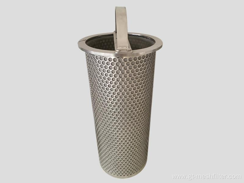 Filter media for basket filters