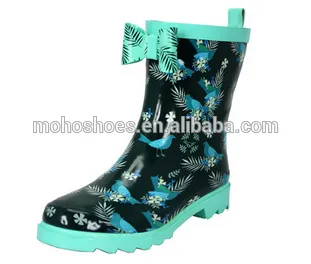 womens rubber rain boots