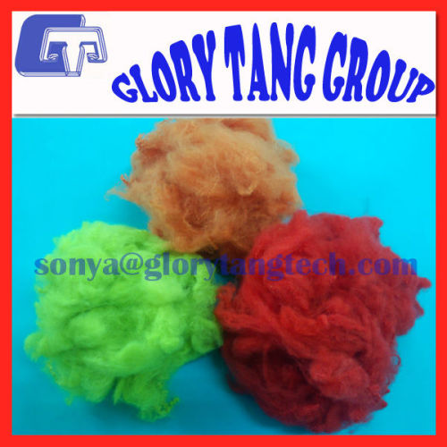 dope dyed polyester staple fibre