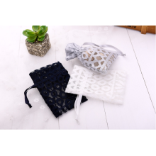 Colorful wholesale mesh lace pouch for decoration