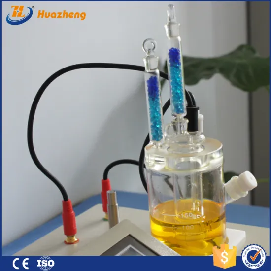 Water Content Tester Karl Fischer Coulometric Titrator