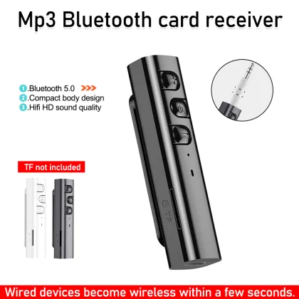 Portable Mini Bluetooth MP3 Player with TF Card Slot and Clip