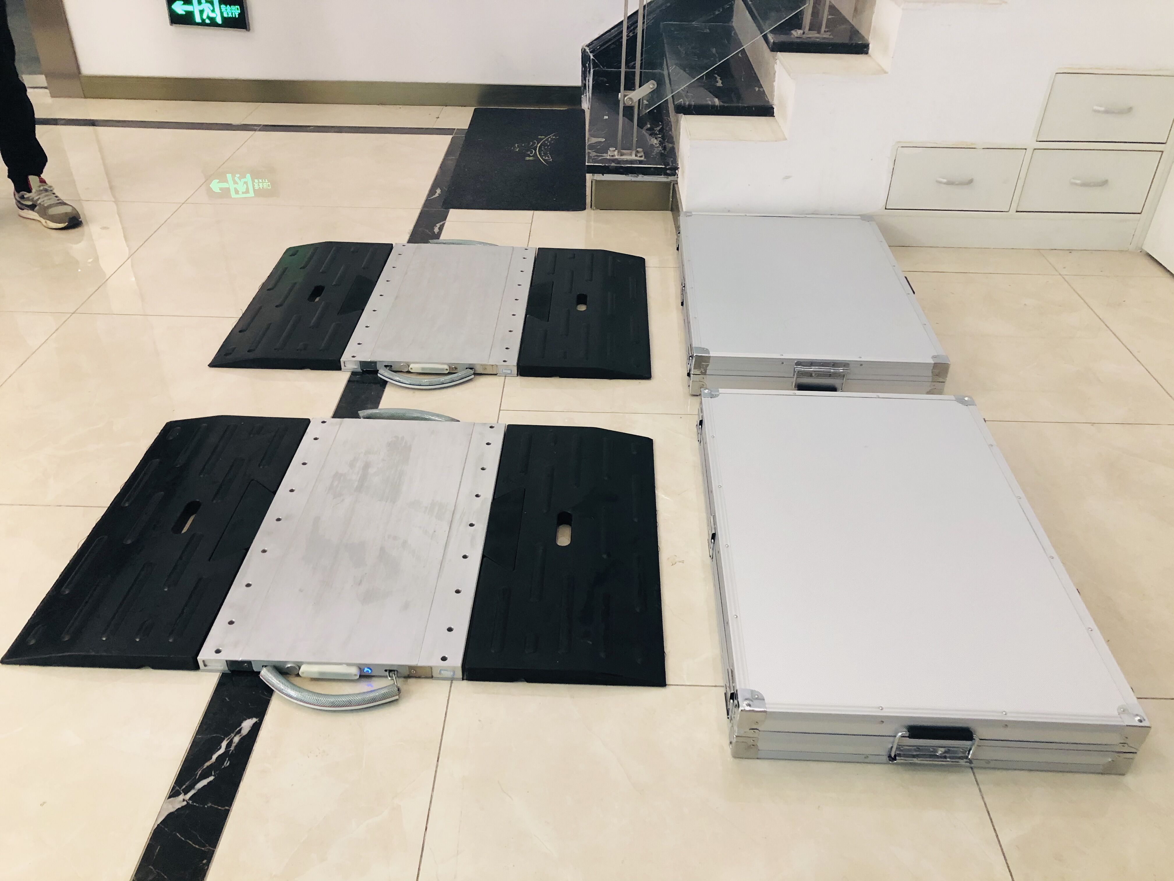 Portable Truck Scales Industrial Mobile Vehicle Weig