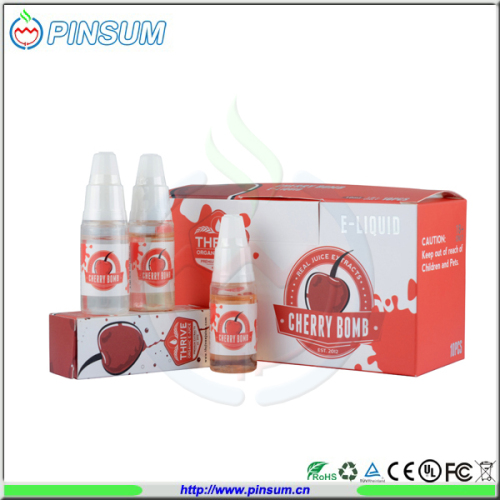 Mest populära många smak E flytande & vackra Design paketet & E vätska för elektronisk cigarett