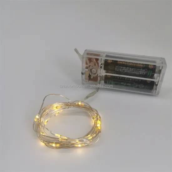 Indoor AA Battery-Powered LED Fairy String Lights for Christmas Gift Decoration