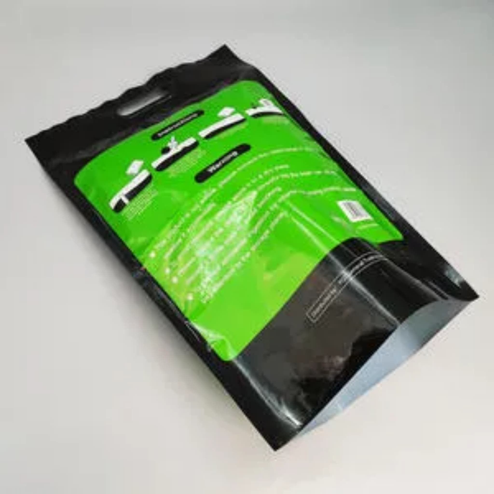 Three-side seal pouch with hang hole