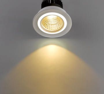 Subsection lighting control function 9W+3W LED down light with 5 years warranty