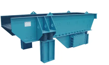 High Power Automatic Feeder Mining Machine with Vibrating Feeder