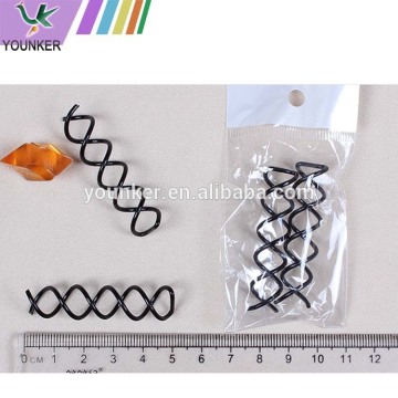 5cm length spiral rotate metal hair pin hair bobby pins