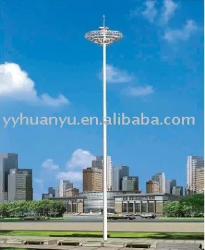 high mast road lighting pole