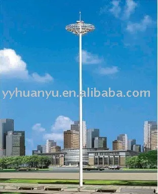 high mast road lighting pole