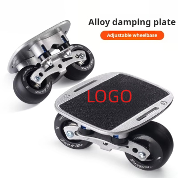 Professional Freeline Skateboard with Large Wheelbase and Shock Absorber for Adults and Children