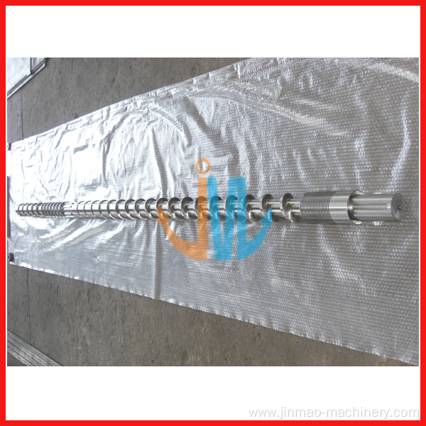HDPE vented screw barrel for recycle machine
