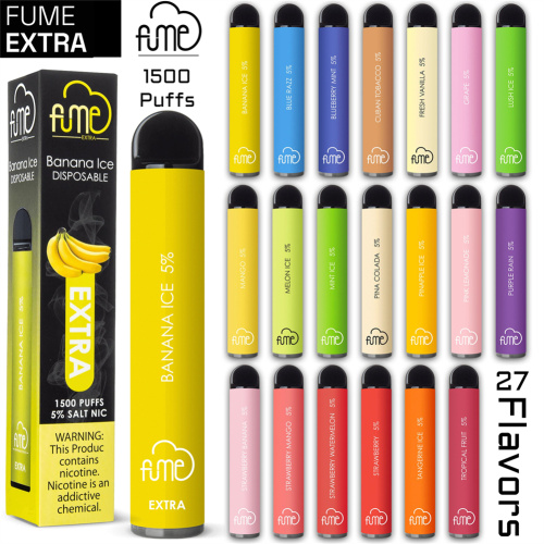 Fume Extra Disposable Vape Device 1500 Puffs