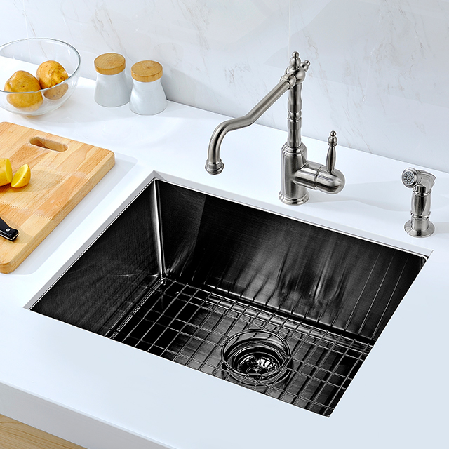 Modern Black Sink