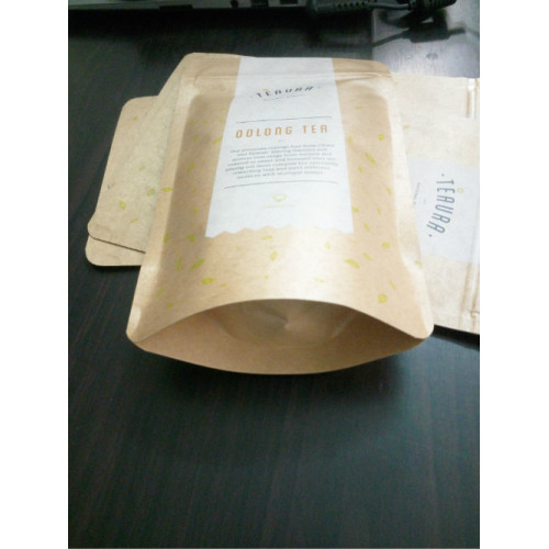 Stand Up Kraft Paper Tea Pouch/Tas