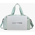 Light Green Oxford Fabric Fitness Travel Bag