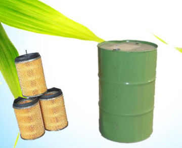 Motorcycle filter glue