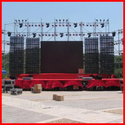 Brand new led curtain mesh led display