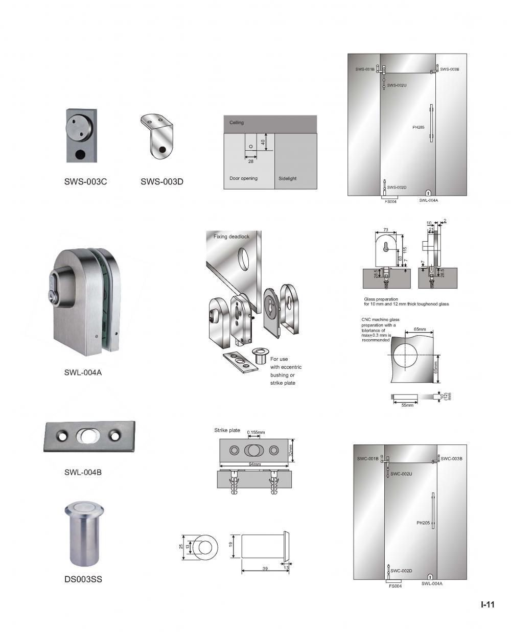 I 11swing Glass Door System