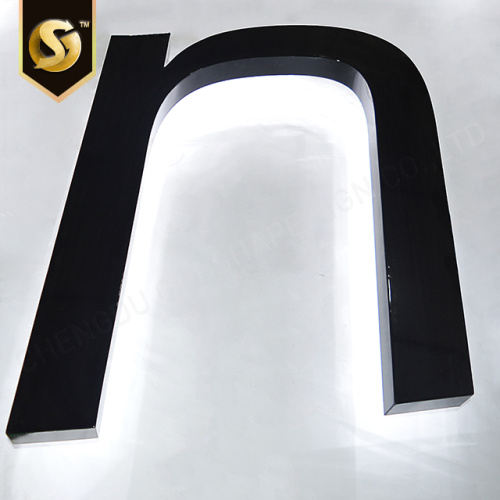 Backlit Stainless Steel 3d Letters