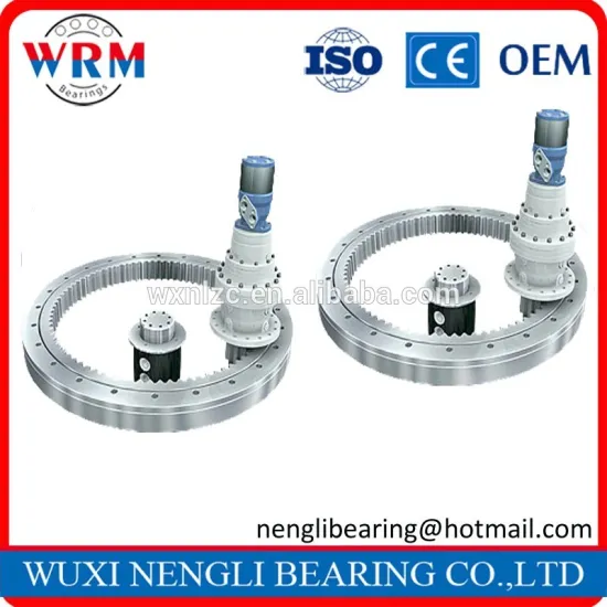 excavator swing circle bearing