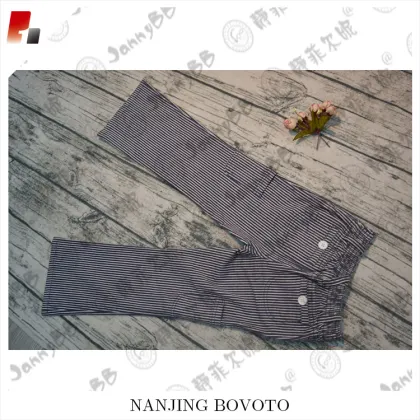 Zebra striped children's pants, fashionable new pants