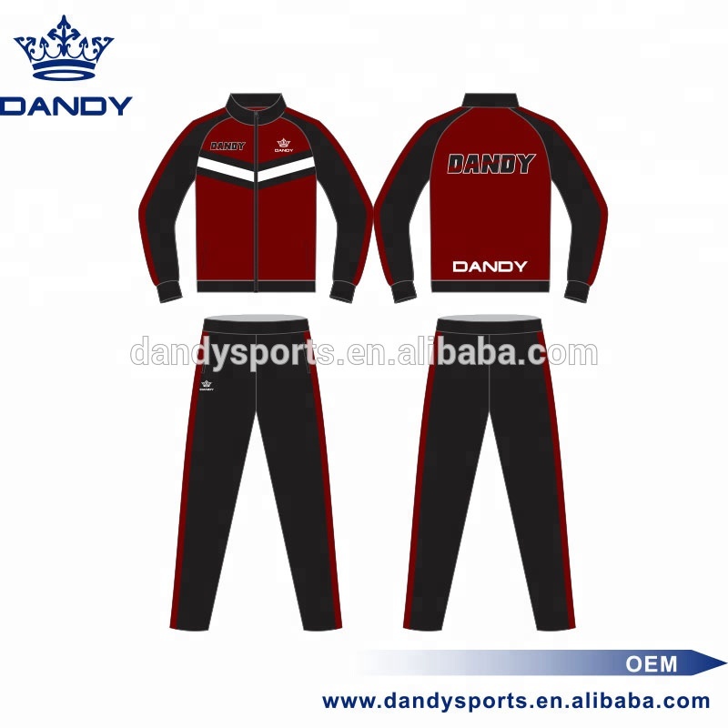 Custom Sublimated Latihan Zipper Latihan