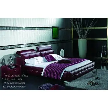 leather bed bedding HK1128P