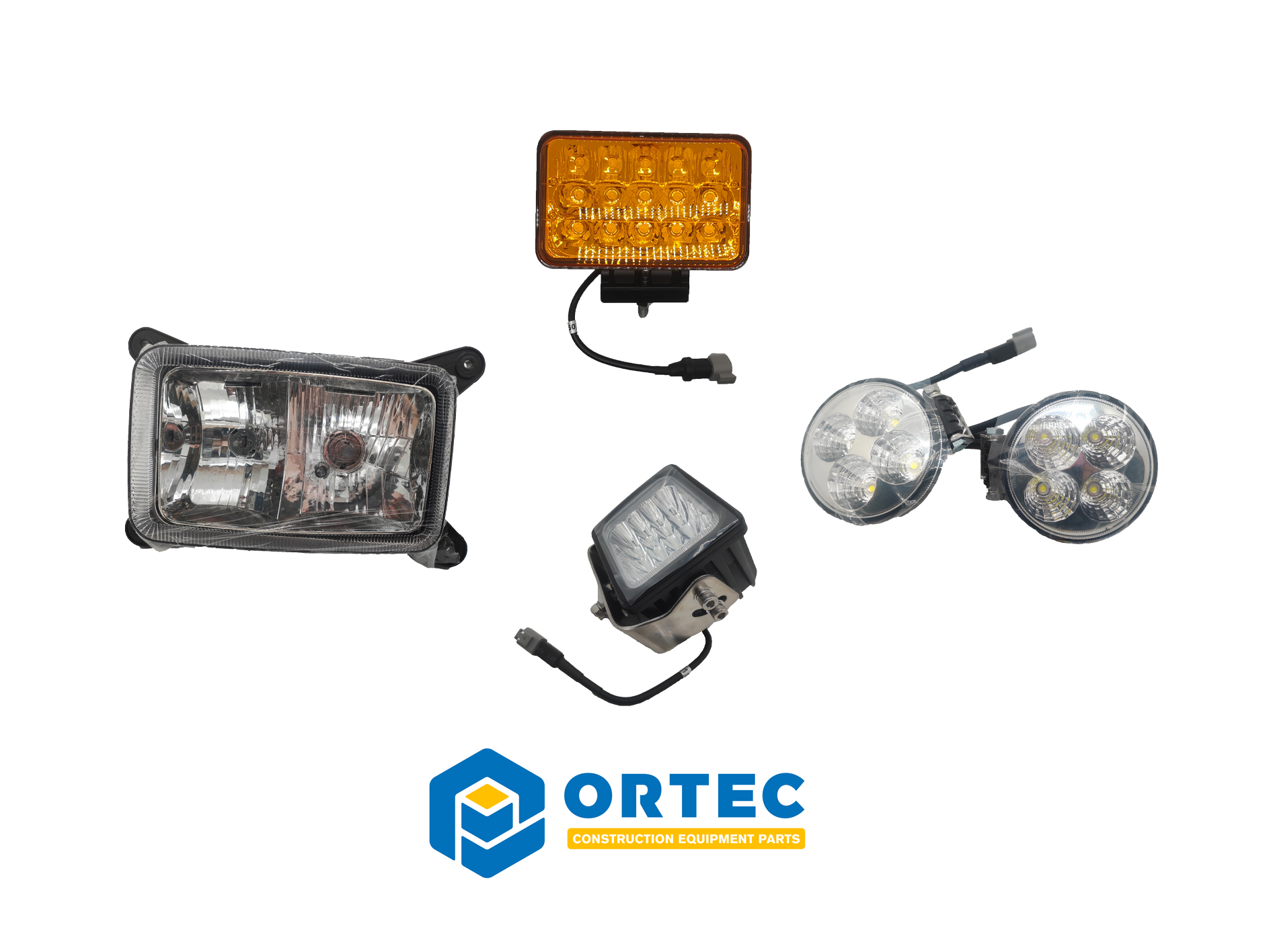 Construction equipment lamps