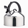 Jumbo stovetop tea kettle with whistling spout
