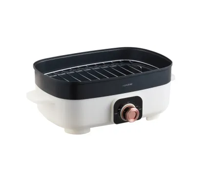 Multifunctional Electric Hot Pot Cooker: Frying, Steaming, and Cooking