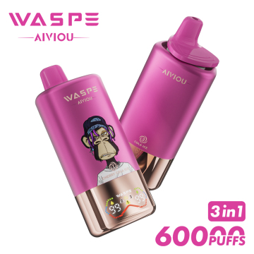 WASPE 60000Puff 3-in-1 Flavor Slovakia Fashion Shopping Vape