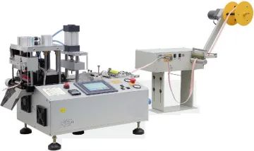 Automatic Webbing Cutting Machine with Hole Puncher