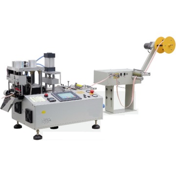 Automatic Webbing Cutting Machine with Hole Puncher