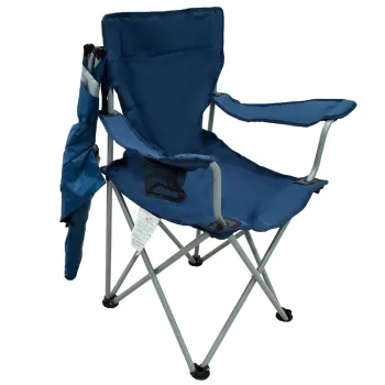 Portable Backpack Folding Camping Chair - Heavy Duty Outdoor Beach Fishing Style