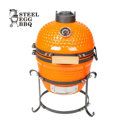 SEB ceramic 13 inch kamado bbq charcoal grill barbecue smoker oven