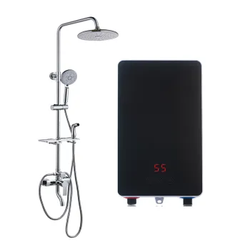 8000W CE ERP Certified Bathroom Electric Tankless Water Heater for Shower